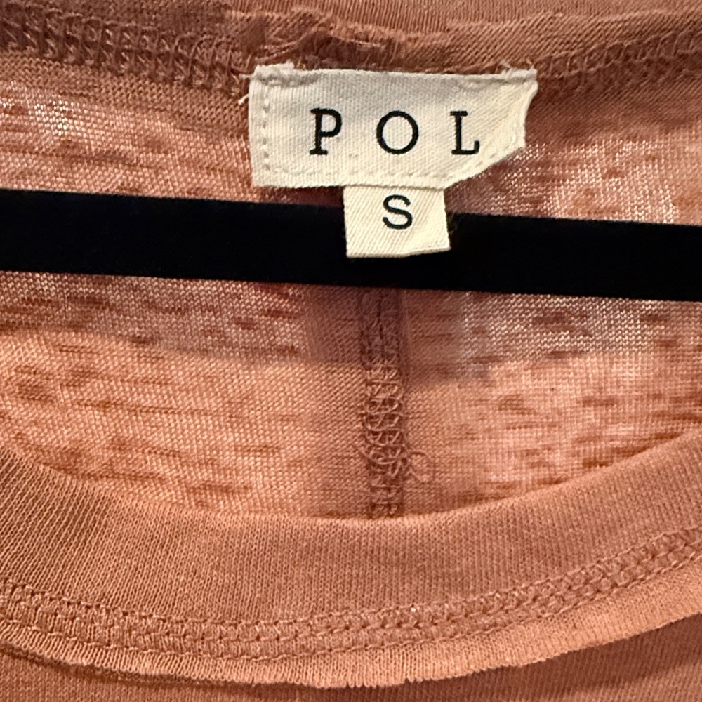 #408 POL PATCHWORK DETAIL TOP - Picture 2 of 2